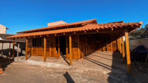 casa de madeira